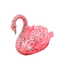 Exquisite Jewelry Case JJewelry Trinket Box For Home-Pink