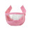 Weiche Katzen-Kopfschutzmaske, durchlässige, transparente-Rosa S 1