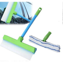 (Blue White) Alisanda Recyclable Silicone Window Squeegee Kit,Window Squeegee Cleaner Kit