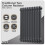 Dellonda Baridi Horizontal Traditional 2 Column Radiator 9