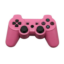 (Pink) Gamepad for Play Station Joystick Remote handle Wireless Bluetooth Controller