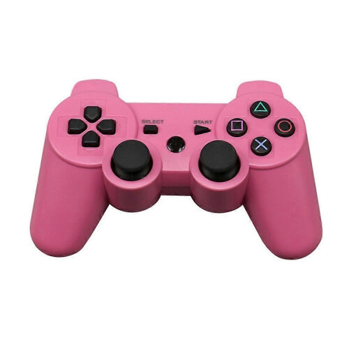 (Pink) Gamepad for Play Station Joystick Remote handle Wireless Bluetooth Controller