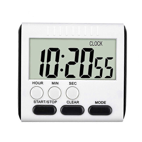 LCD Digital Display Cooking alert Clock Timer Sleep Stopwatch Clock House Cookie Accessory Countdown Timer Magnet Clock