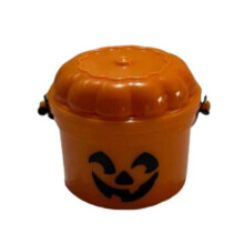 (Yellow) Spooky Mini Boo Bucket Figurines, Ultimate Throwback Horror Decoration