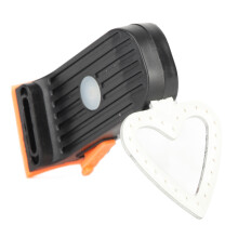 Bike Rear Light USB 250mAh Red 59.5x28.5x20mm