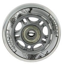 PU 70x24 82A Transparent Wheels (4) + ABEC-7 Bearings (8) Set