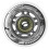 White PU 64x24 82A Wheels & ABEC-7 Bearings Set 1