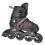 2-in-1 Inline- & Schlittschuhe, Schwarz/Pink, Größe S (31-34) 1
