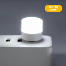 (A5, B WHITE) USB LED Light Bulb Portable Camping Light 5V Power Book Light Mini Light Bulb Student Study Table Lamp Outdoor Fishing Lighting