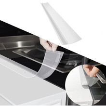 Transparente Herdleiste - Für Sauberkeit zwischen Herd und Küchenarbeitsplatte, 61,5 cm 1-pack