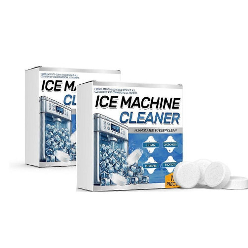 (24pcs) Ice Machine Cleaner Maker Descaler- 12 Pack Ice Maker Cleaner Tablets for Fridge