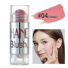 (04#) HANDAIYAN Cheek Blush Shimmer Stick Face Makeup Cream