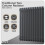 Dellonda Baridi Horizontal Traditional 2 Column Radiator 10