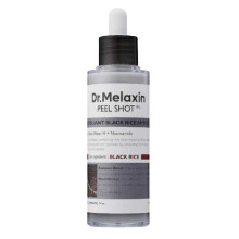 (Black) Dr.Melaxin Peel Shot Glow White Rice Peeling Ampoule & Peel Shot Glow Black Rice Peeling Ampoule for All Skin Types 80ml