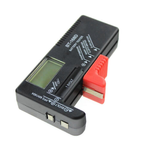 BT-168 PRO Digital Lithium Battery Capacity Tester Checkered load analyzer Display Check AAA AA Button Cell Universal test