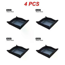 (A8, Style H 4pcs) 1~8PCS Gardening Planting Mat 50/60/75CM Reusable Cushion Plant Repotting Mats, Garden Flower Pot Transplanting Mat Plant