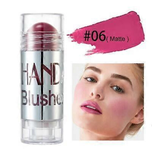 (06#) HANDAIYAN Cheek Blush Shimmer Stick Face Makeup Cream