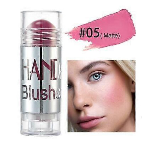 (05#) HANDAIYAN Cheek Blush Shimmer Stick Face Makeup Cream