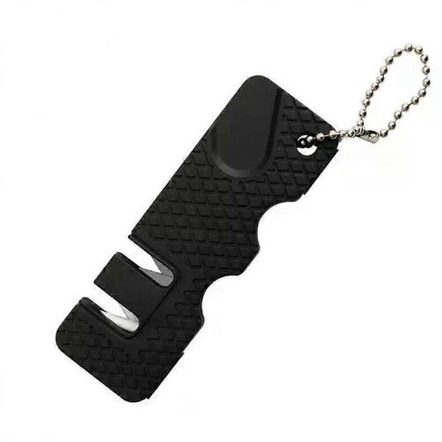 (1PCS, B) Sharpener Mini Fast Kitchen Outdoor Camping Portable Multi-function Rindstone Ceramic Knives Sharpener Tool Kitchen Accessories