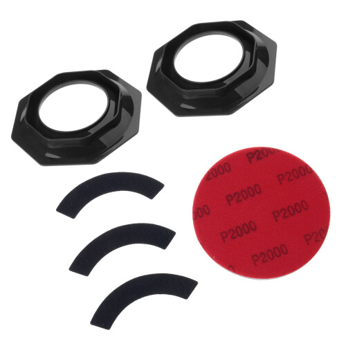 Universal Bowling Ball Sanding Pad Holder Cleaning-Black