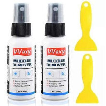 (2PCS) 2025 New Multifunctional Adhesive Glue Remover, V-Vaxy Mucous Remover, for Car Furniture