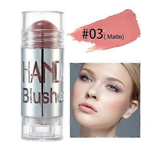 (03#) HANDAIYAN Cheek Blush Shimmer Stick Face Makeup Cream