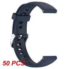 (A22, 50pcs) Strap Bracelet Dustproof 16mm 5.5-8.7 Inches Watch Strap Replacement Smart Wristband For Huawei Watch Fit Mini Skin-friendly