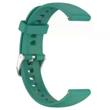 (A19, Pine Green) Strap Bracelet Dustproof 16mm 5.5-8.7 Inches Watch Strap Replacement Smart Wristband For Huawei Watch Fit Mini Skin-friendly