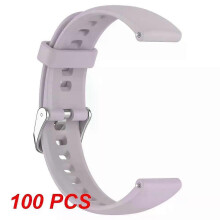 (A24, 100pcs) Strap Bracelet Dustproof 16mm 5.5-8.7 Inches Watch Strap Replacement Smart Wristband For Huawei Watch Fit Mini Skin-friendly
