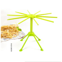 (21*9*9, Green) Dried Noodle Rack Foldable Pasta Drying Rack Spaghetti Dryer Stand Noodles Drying Holder Hanging Rack Pasta Cooking Tools
