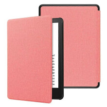 (Pink) For Kindle Paperwhite 6 12th 2024 Slim Durable PU Leather Cover Auto Wake/Sleep