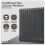Dellonda Baridi Horizontal Traditional 2 Column Radiator 9
