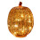 (14*19.5cm) Twinkle LED Light Pumpkins, Timer Lighted Sparkling Starry Night Glass Pumpkins 1
