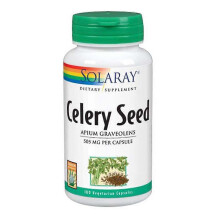 Solaray Celery Seed,505 mg ,100 Caps (Pack of 2)