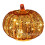 (16.5*14cm) Twinkle LED Light Pumpkins, Timer Lighted Sparkling Starry Night Glass Pumpkins 1