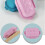 Travel Friendly Soap Case Container Secure Build And-Blue 5
