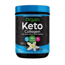 Orgain Collagen Powder, Vanilla 0.88 lbs (Pack of 6)