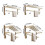 Solid Wood Wall Mounted Towel Stand With Moisture Resistant-4 7