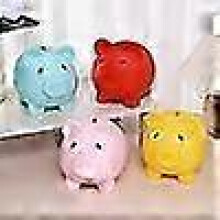 (Pink) Creative Piggy piggy bank cartoon card Piggy piggy bank