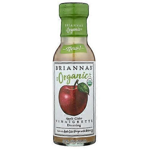 Briannas Dressing Appl Cidr Vingrt ,10 Oz(Case Of 6)