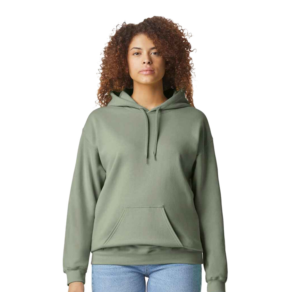 Gildan (4Xl, Sage) Unisex Softstyle Midweight Hoodie Multicoloured