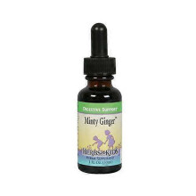 Herbs for Kids Minty Ginger Blend Alcohol-Free, 1 Fl Oz (Pack of 2)