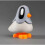 Blob Pigeon with Magnetic Foot and Secret Note Compartment,Creative 3D-printed 5