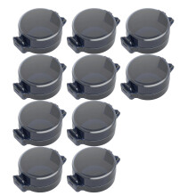 10pack Child Safety Door Lock Transparent Protective-Black
