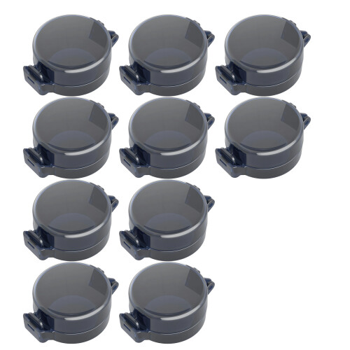 10pack Child Safety Door Lock Transparent Protective-Black