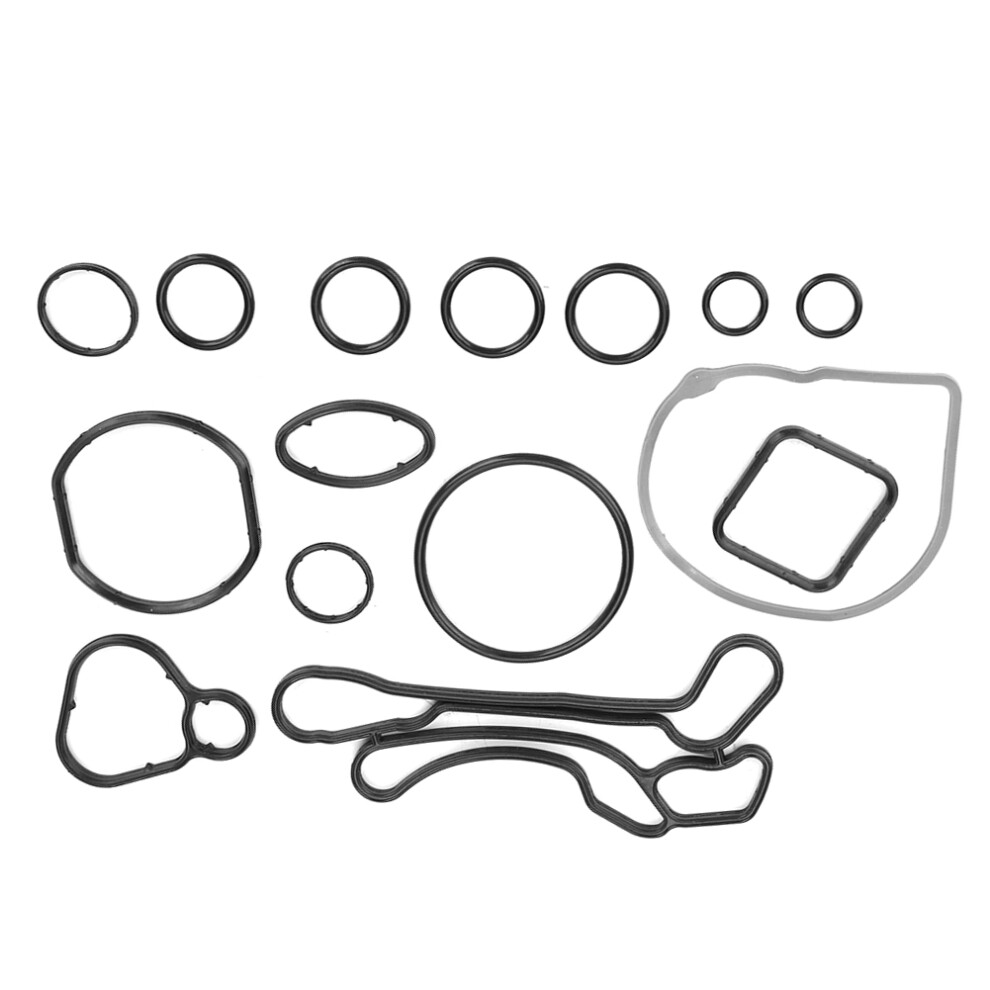 High Quality 15Pcs High Quality Engine Oil Cooler Gasket Seal O-Ring 9481393760503