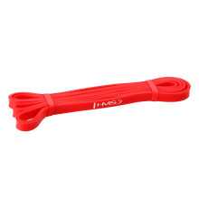 Oefenband, rood - Fitnessapparatuur voor weerstandstraining
