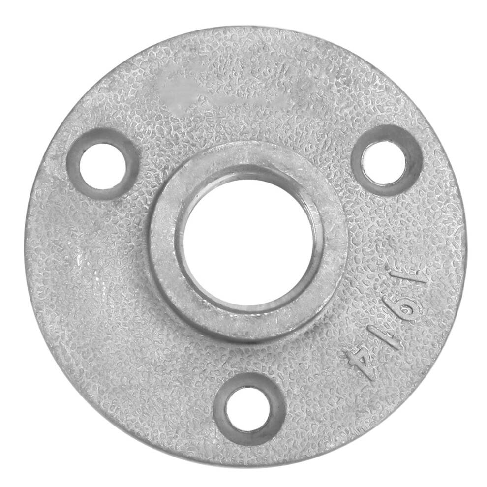 10Pcs 3-Hole 65Mm Dn15 Flange Base Aluminum Alloy 9301393760603