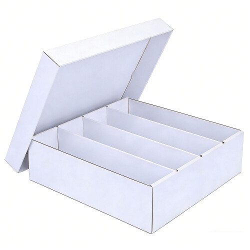 Game Card Sorting Holder Case Portable Card-4 spaces in white