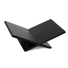 Robuster, authentischer Buchhalter aus Holz, perfekt für-Schwarz